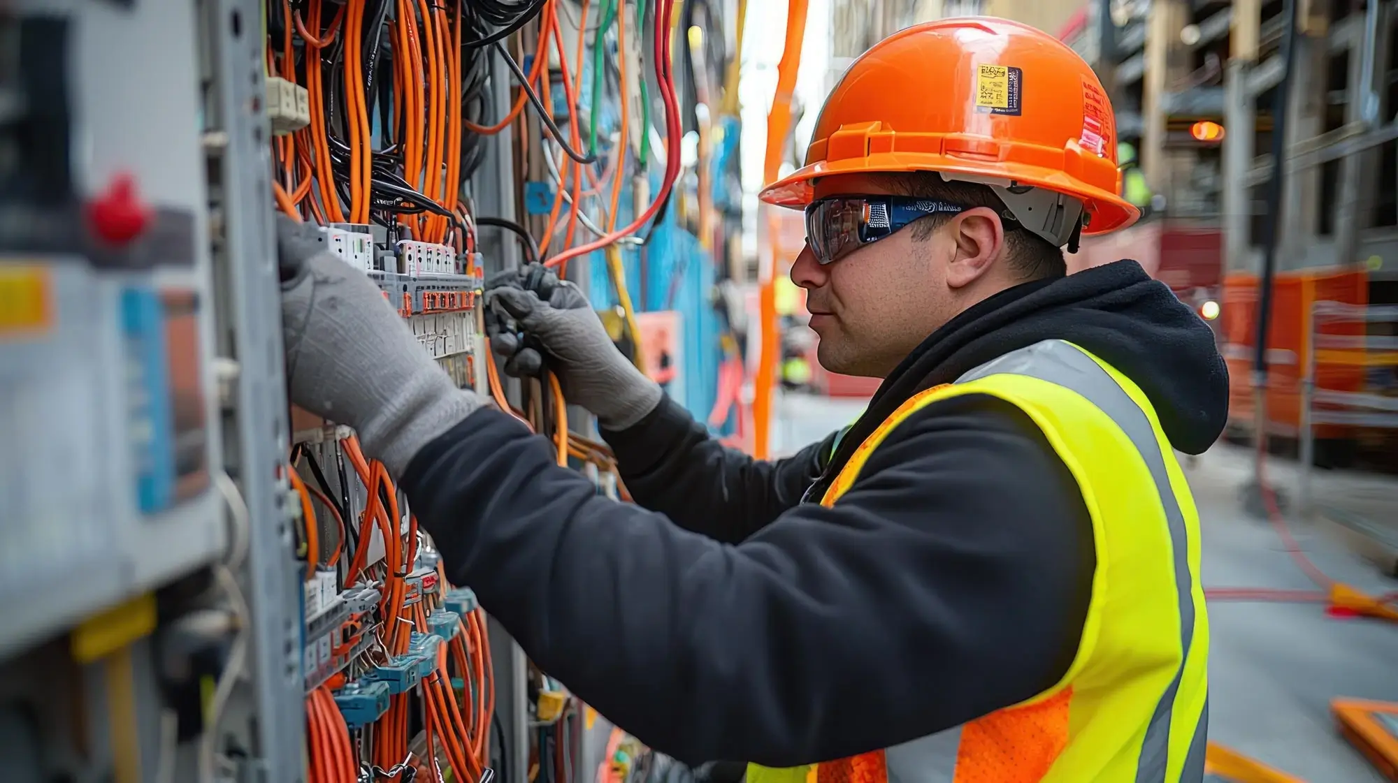 Nexus Automation Ltd Electrical Installation Worker On Control Panel