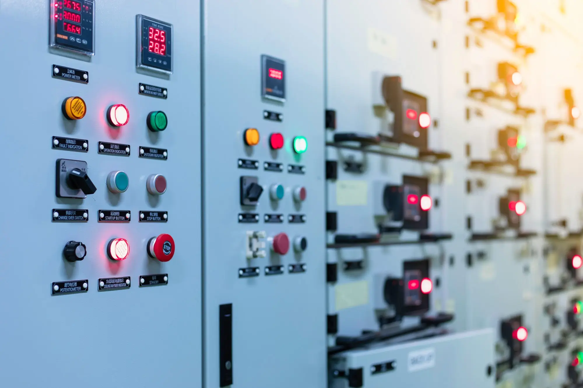 Nexus Automation Ltd Electrical Control Panel Buttons