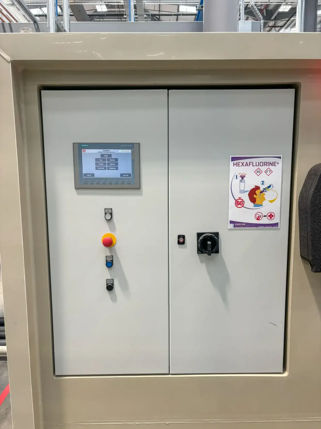 Nexus Automation Ltd Electrical installation on modern control panel outside
