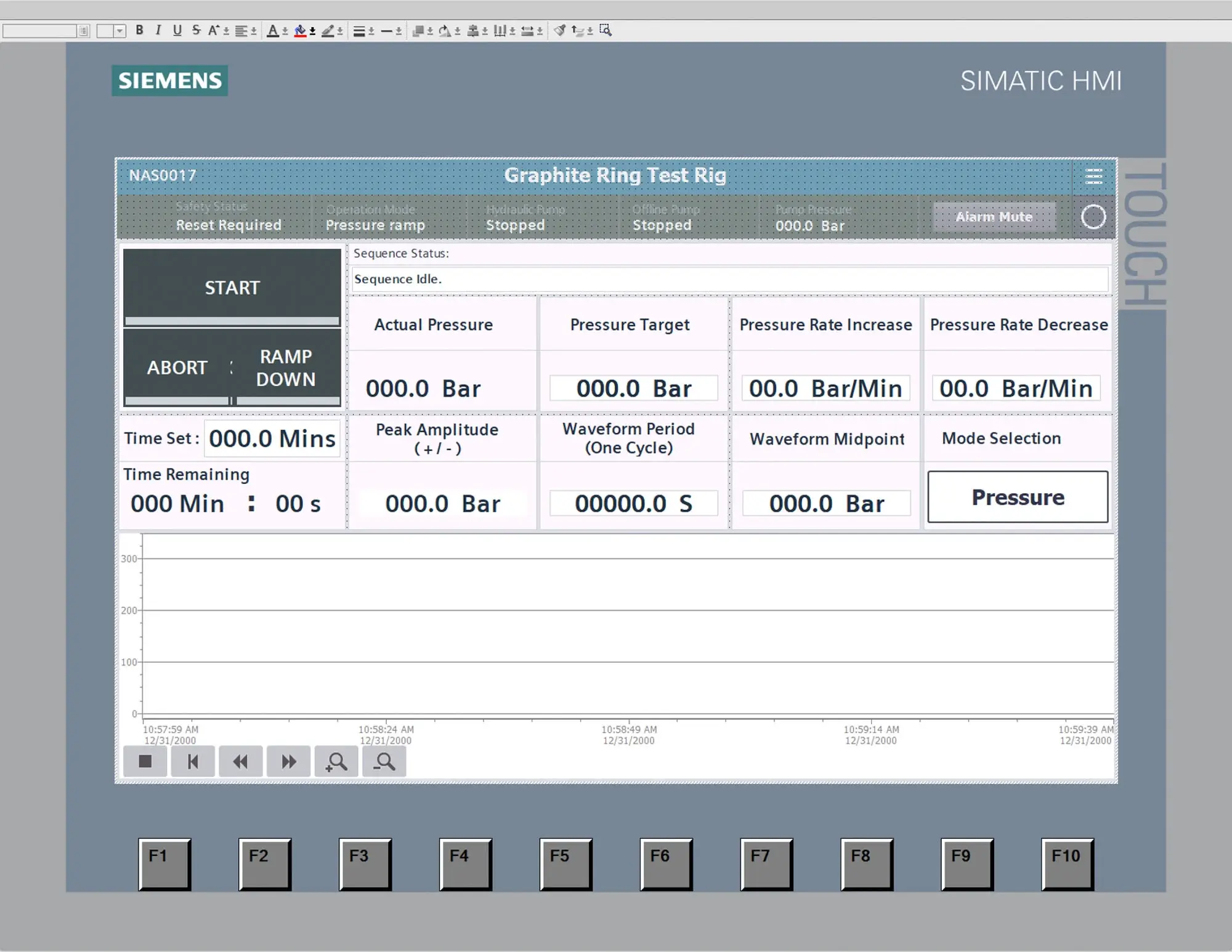 Nexus Automation Ltd Software Development SIEMENS SIMATIC HMI System Graphite Ring Test Rig