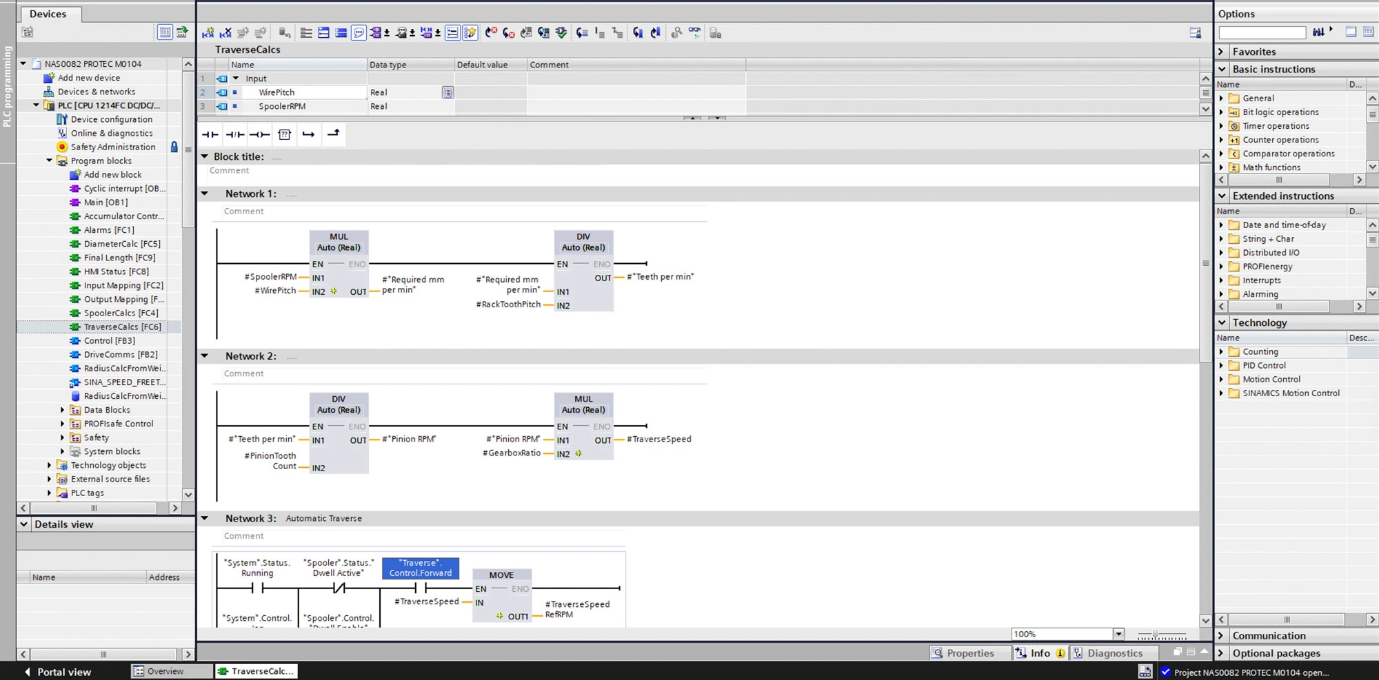 Nexus Automation Ltd Software Development SIEMENS SIMATIC HMI System Coding writing code